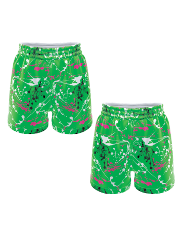 Neon Green Men's Basketball Shorts - 9 Inch Inseam, Breathable & Lightweight for Hoop Dreams - Perfect for Gym, Training & Streetwear