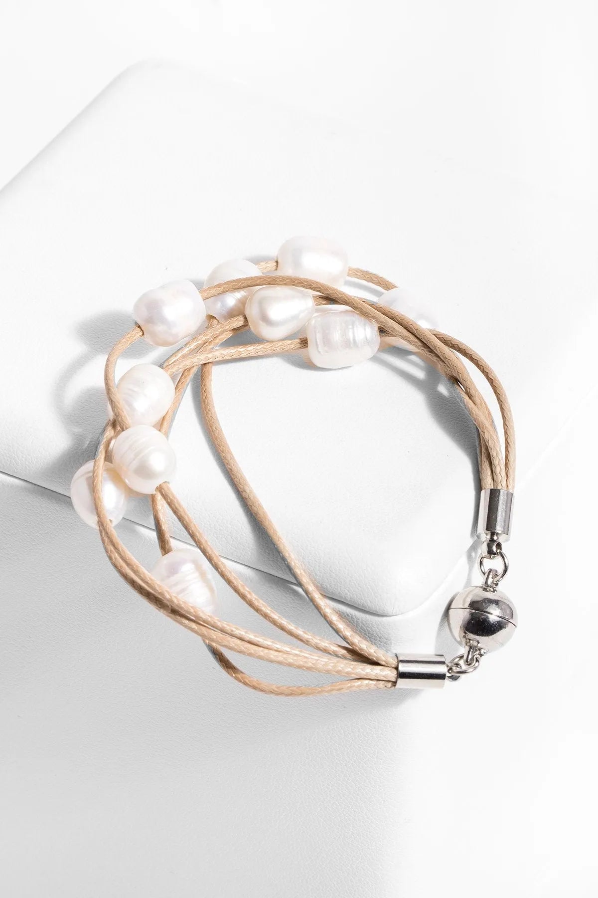 Cosmo Pearl Strand Bracelet for Women - Elegant Beaded Jewelry for Parties, Weddings & Special Occasions