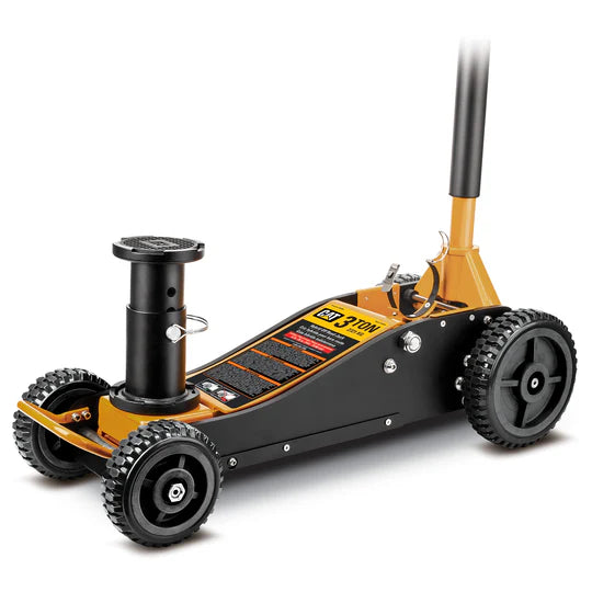 3 Ton Heavy Duty Big Wheel Off Road Hybrid Jack - Ideal for Trucks, SUVs, and Off-Road Vehicle Maintenance