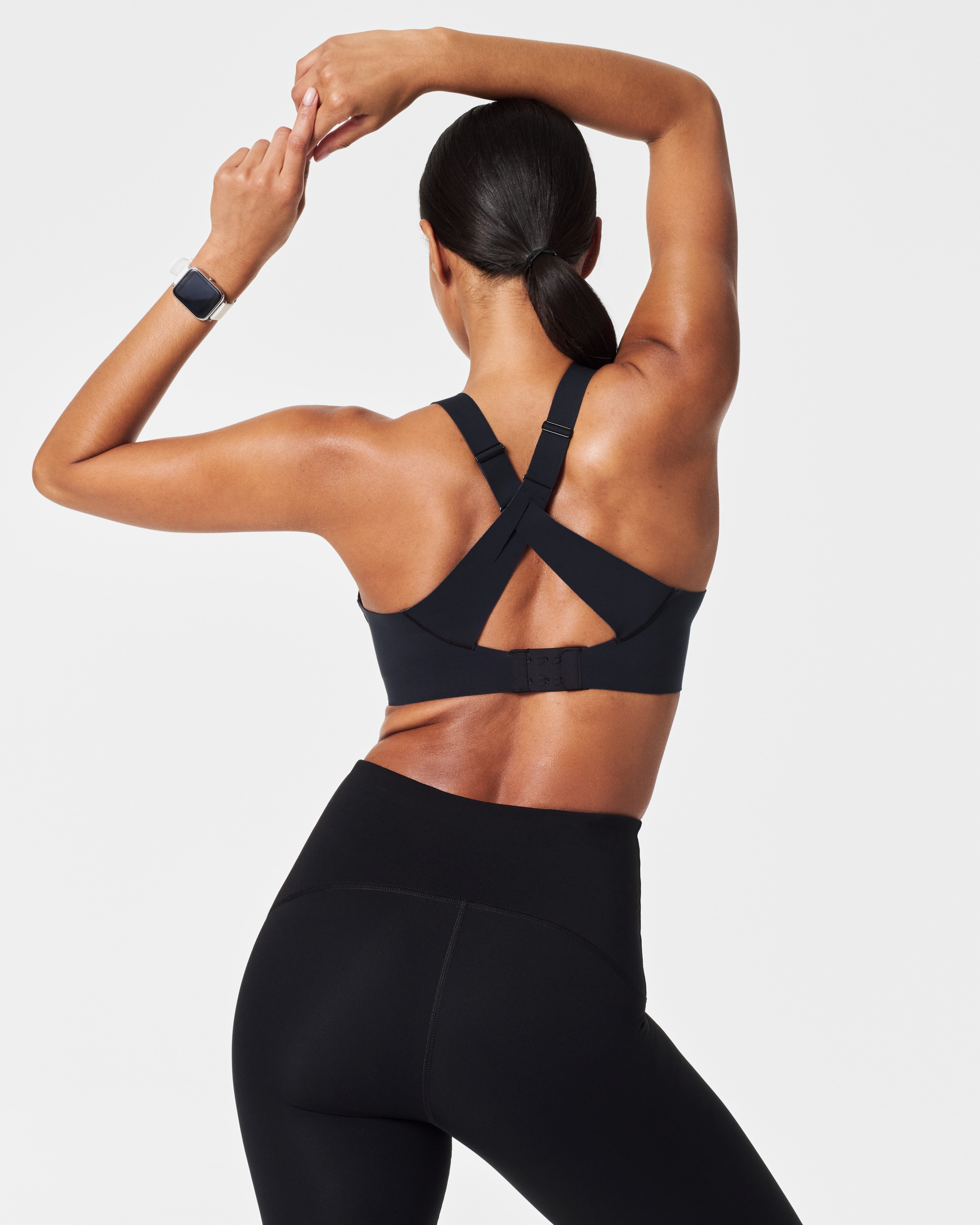 SPANX® FlexFeel Medium Impact Sports Bra - Comfortable Workout Bra for Running, Yoga & Gym - Supportive & Breathable Activewear for Women