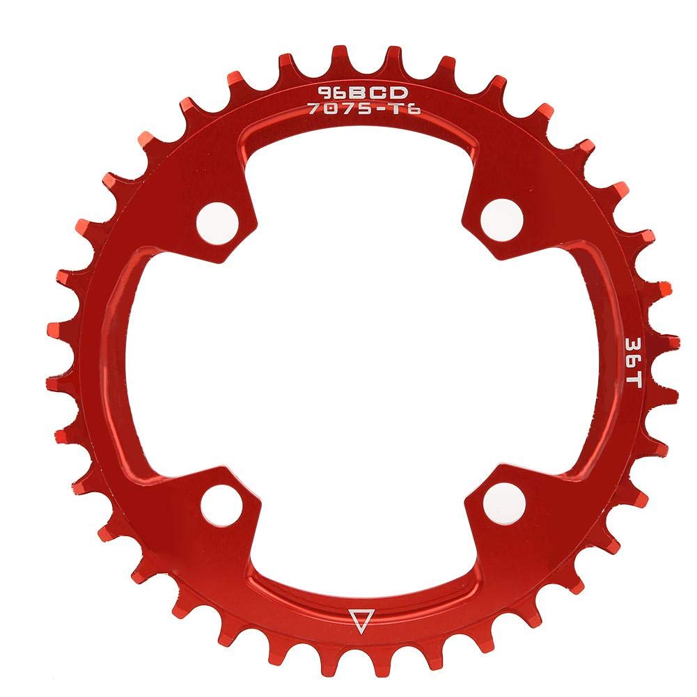 Best 32T/34T/36T Narrow Wide Bicycle Chainring - 96BCD Mountain Bike Chainring for Single Speed & MTB | Durable Bike Sprocket for Trail Riding & Off-Road Cycling