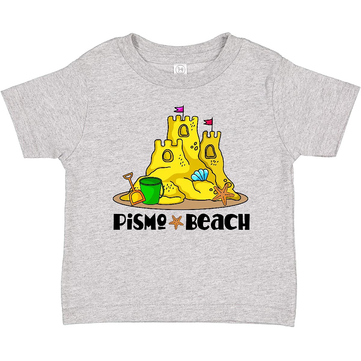 Inktastic Pismo Beach California Vacation Baby T-Shirt - Cute Graphic Tee for Boys & Girls - Soft Cotton Infant Shirt - Beach Trip Souvenir & Family Vacation Outfit