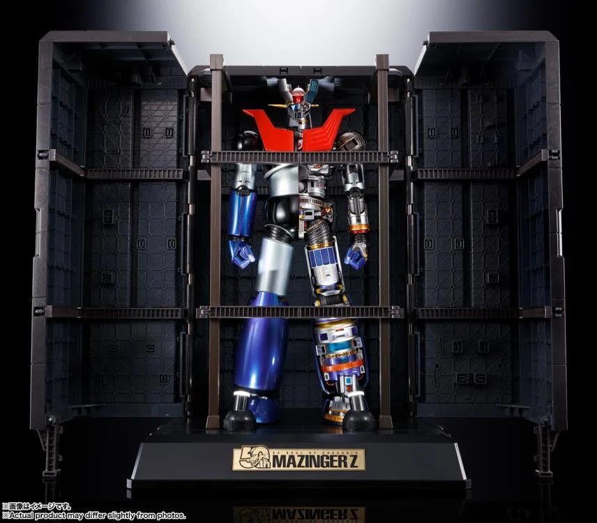Bandai DX Soul of Chogokin Mazinger Z 50th Anniversary Edition - Premium Collectible Action Figure for Anime Fans & Model Kit Enthusiasts - Perfect for Display, Gifts & Nostalgic Collections