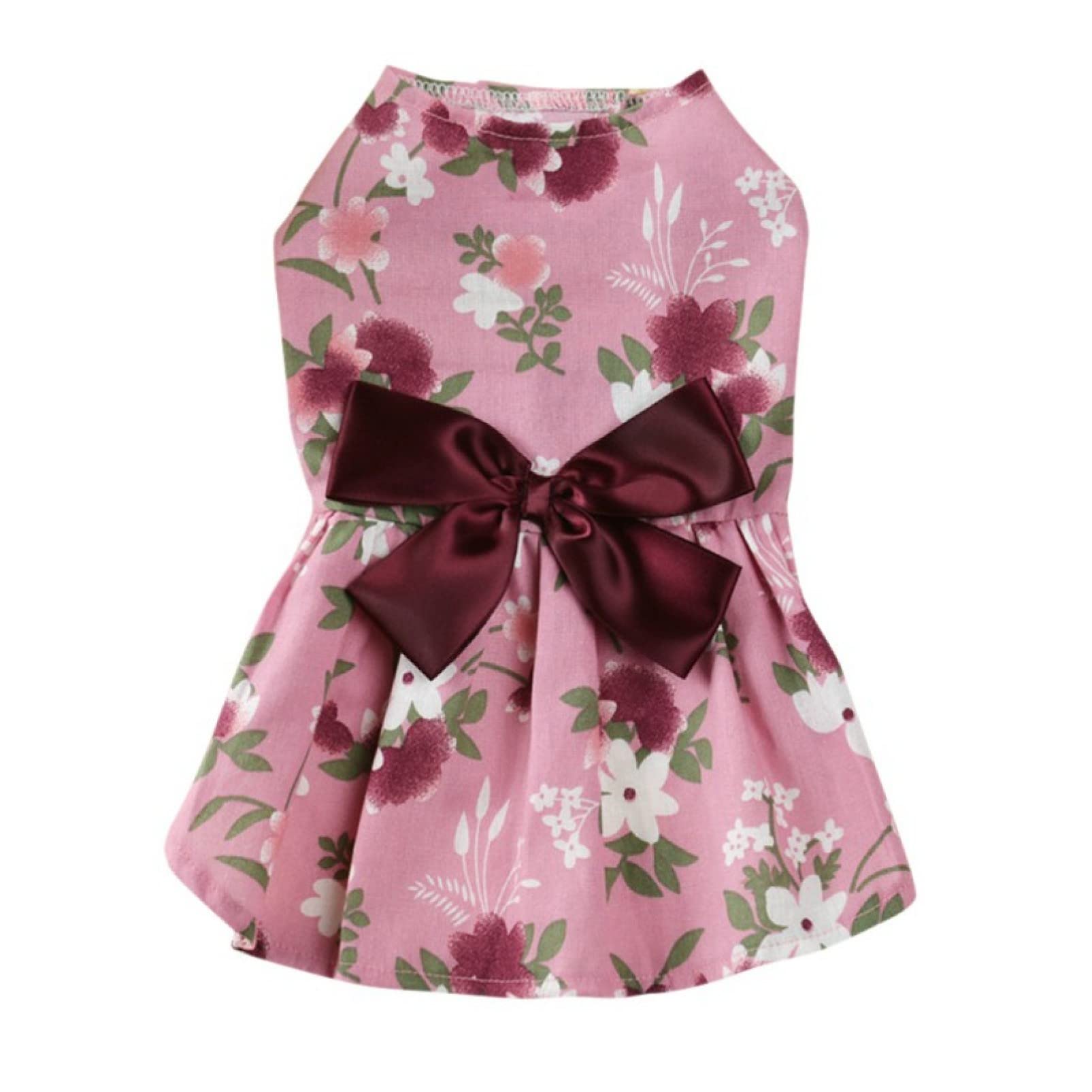 Spring Summer Pet Dog Princess Dresses - Cute Floral Wedding Outfit for Small Dogs | Soft & Comfortable Skirt | Perfect for Weddings, Parties & Special Occasions