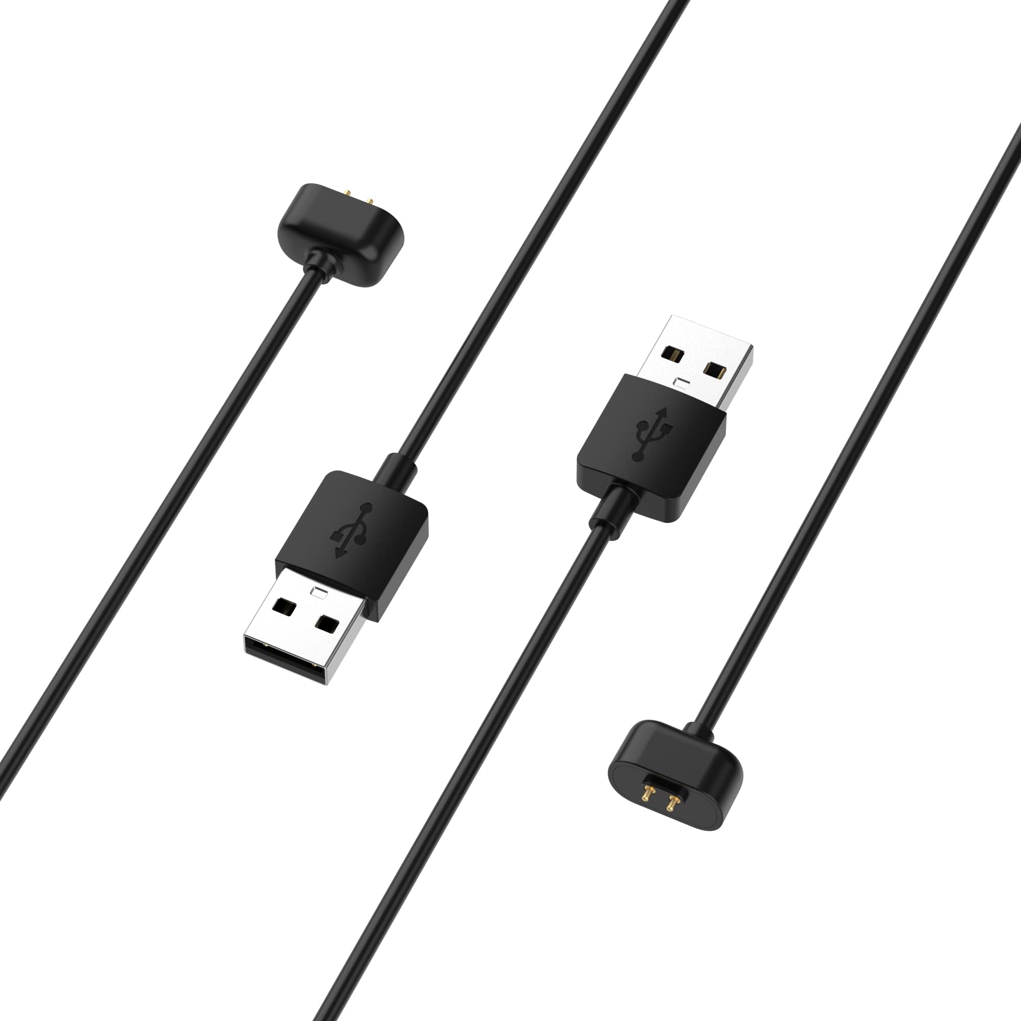FitTurn Replacement Charger for Amazfit Band 7 - 3.3ft USB Charging Cable with Adapter & Secure Clip Dock - Compatible with Amazfit Band 7 Fitness Tracker - Perfect for Home, Office & Travel Charging