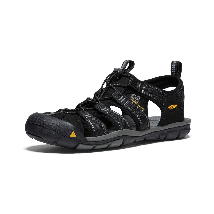 Men's Clearwater CNX Sneakers - Black/Gargoyle Colorway | Lightweight Comfortable Walking Shoes for Men | Perfect for Running, Gym & Casual Wear