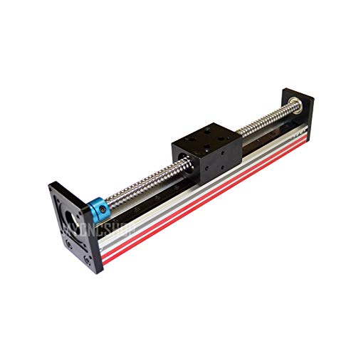 200mm Miniature Linear Module with SFU1204 Ball Screw & MGN12 Rail - Precision Z-Axis, Camera Slider, Medical Robot & CNC DIY Component for Automation Projects | Perfect for 3D Printers, Laser Engravers & Teaching Robots