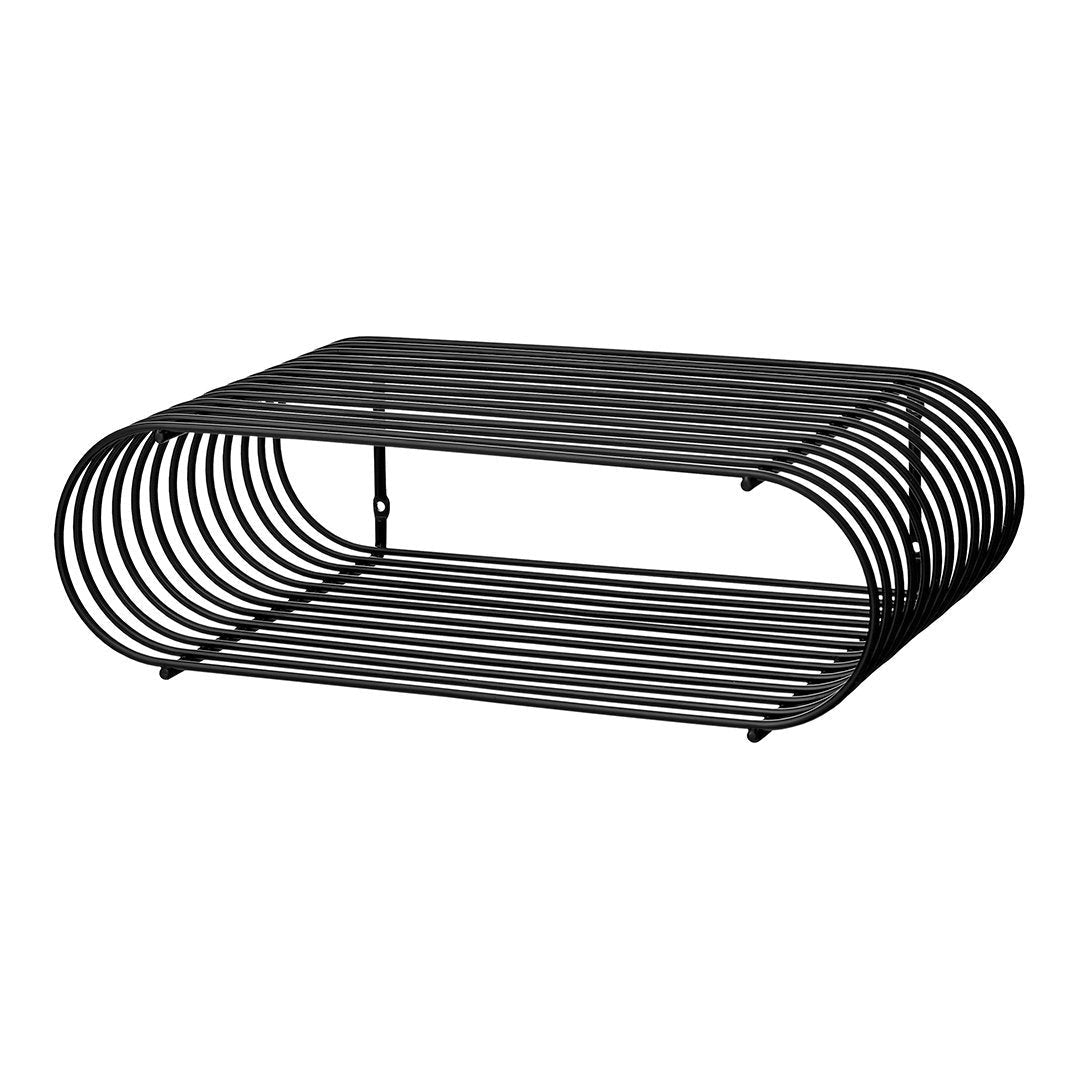 Curved Wall Shelf - Modern Floating Shelves for Home Decor, Bathroom & Kitchen Storage | Perfect for Displaying Books, Plants & Decorative Items