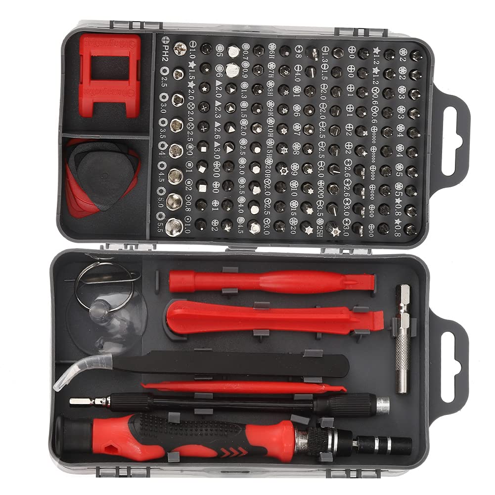 Durable 5-Color Screwdriver Set for Phone & Watch Repair - Precision Tools for iPhone, Samsung & Smartphone Screen Removal (Red) - Perfect for DIY Repairs & Electronics Maintenance