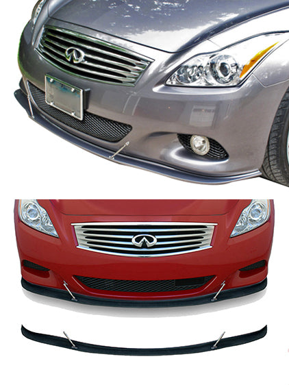 2008-2010 Infiniti G37 Front Bumper Lip Splitter - OEM Sport Style Spoiler (Part #1036040SP) | Enhances Aerodynamics & Aggressive Look for Street or Track Racing