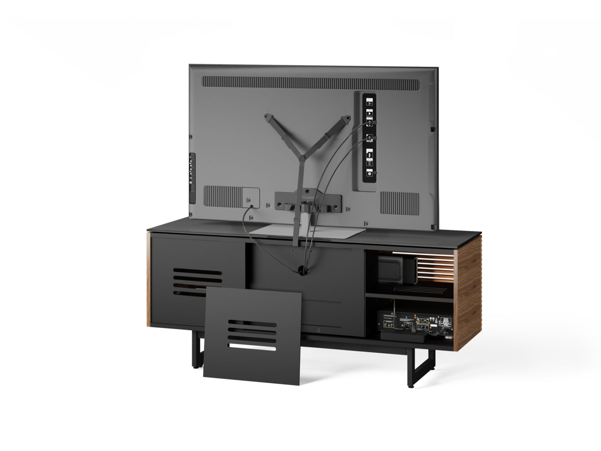 BDI Corridor 8177 Media Console - Modern TV Stand with Storage for Living Room, Home Theater & Entertainment Centers