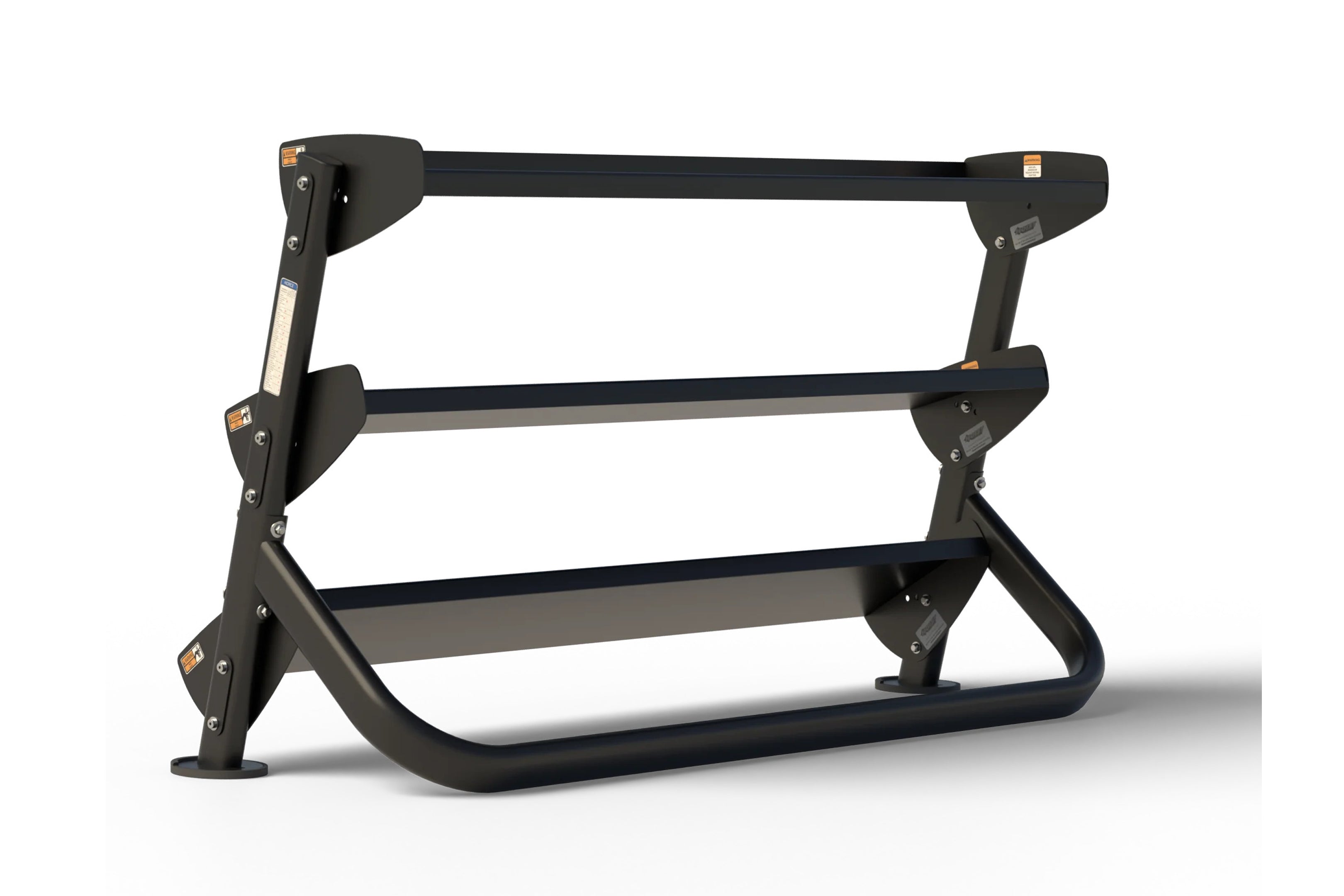 Heavy Duty 60 Dumbbell Rack with Optional 3rd Tier - HF 5461 OPT 60 | Gym Equipment Storage for Home & Commercial Use | Perfect for Weight Training & Fitness Centers