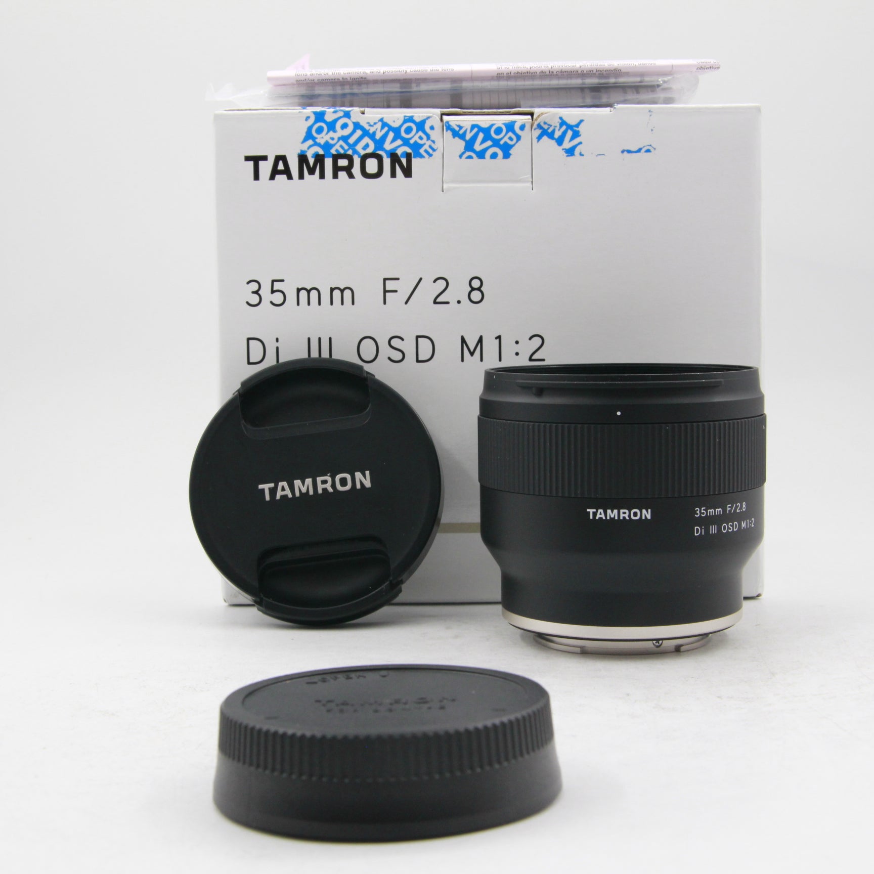 Tamron 35mm f/2.8 Di III OSD M 1:2 Lens for Sony E Mirrorless Cameras - Excellent Open Box Condition - Perfect for Portrait, Street & Low-Light Photography