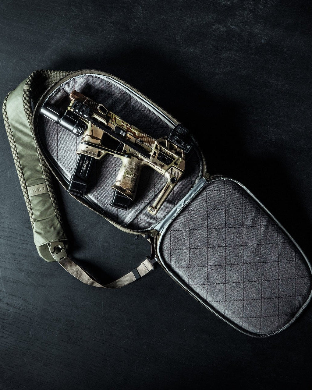 Fade Sling - Adjustable & Durable Crossbody Bag for Men & Women - Perfect for Travel, Hiking, and Everyday Use
