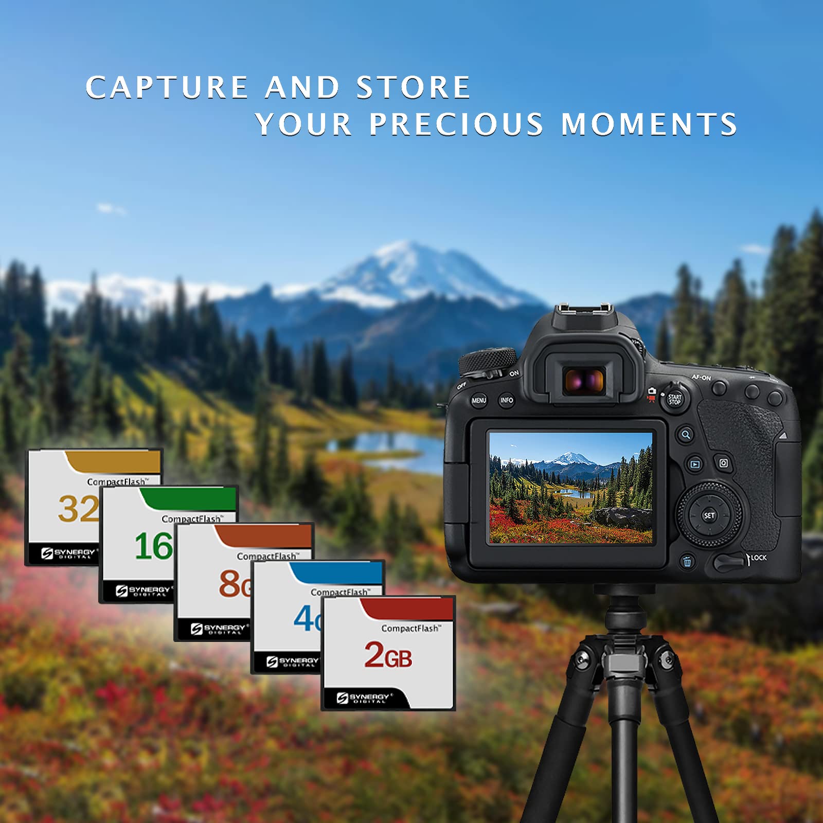 Olympus E-300 Digital Camera 16GB CompactFlash Memory Card - High-Speed Storage for DSLR Photography, Travel & Professional Shooting
