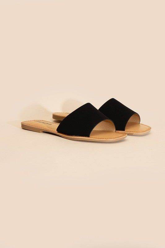 Airway S Flat Slides - Comfortable & Stylish Women's Sandals for Summer, Beach, and Casual Wear