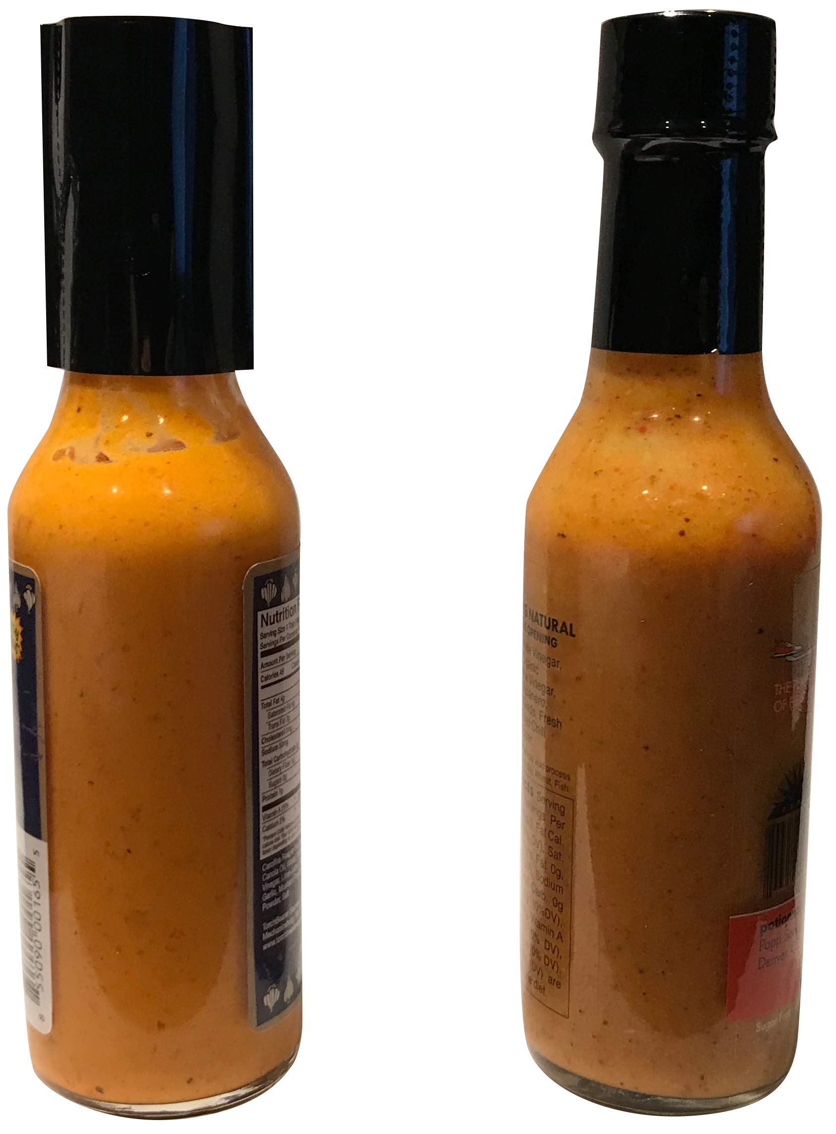 45 x 52mm Black Perforated Shrink Bands for Hot Sauce Bottles, Essential Oil Bottles & Liquid Containers - Fits 3/4