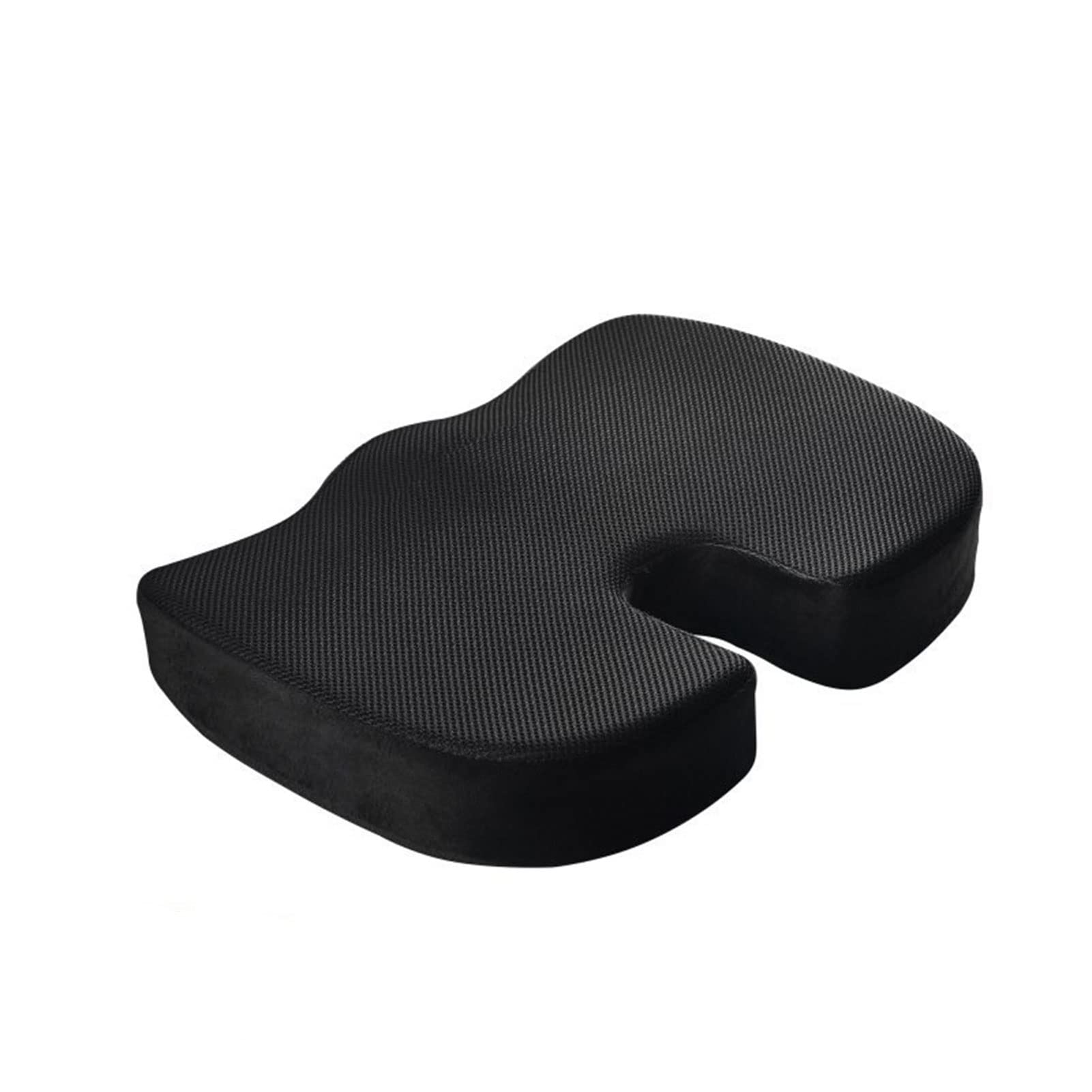 **WENZHE Memory Foam Chair Cushion – U-Shaped Slow Rebound Seat Pad for Office Chairs, Ergonomic Support for Back Pain Relief – Perfect for Office Workers, Students & Drivers – Home & Office Use**