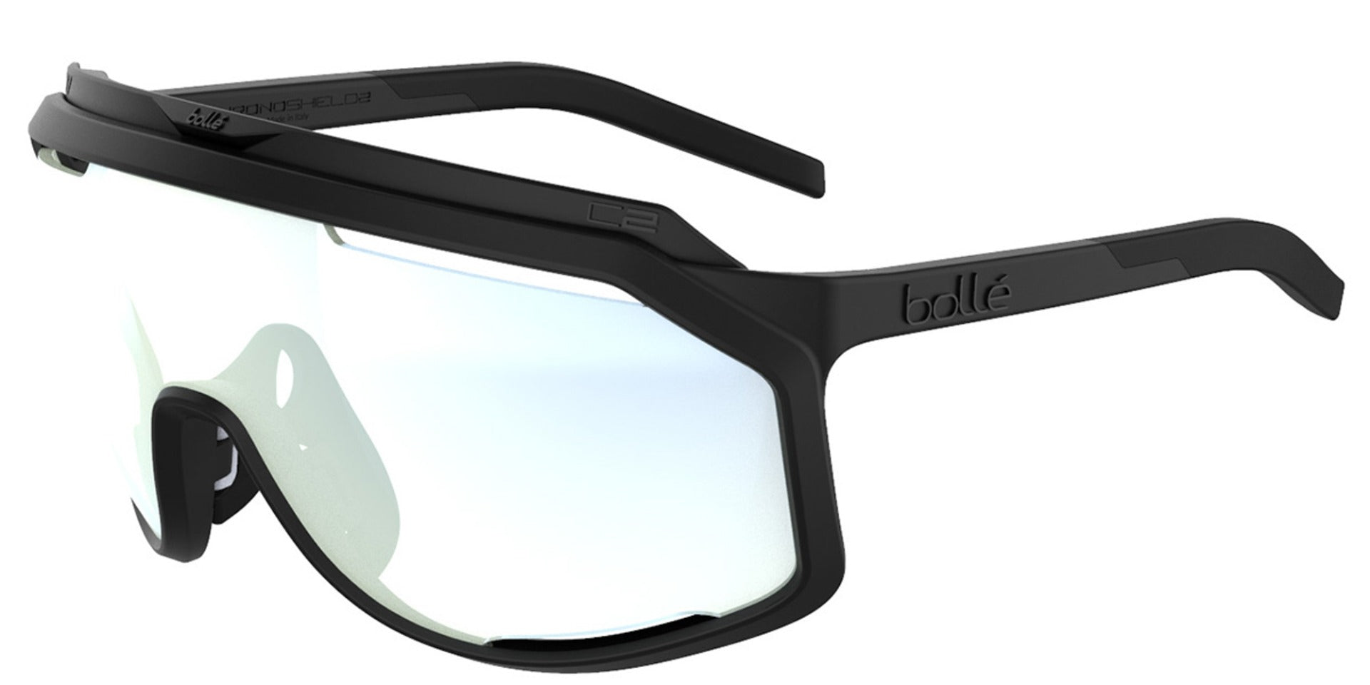 Bolle Chronoshield Safety Glasses - ANSI Z87.1 Certified Protective Eyewear for Work & Outdoor Use - Clear Anti-Fog Lenses, Lightweight Frame - Perfect for Construction, Cycling, Shooting & DIY Projects