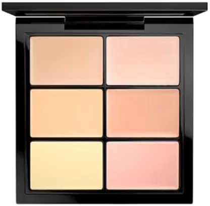 6-Color Multi-Purpose Concealer Palette for All Skin Types - Flawless Coverage for Dark Circles, Blemishes & Contouring (Ideal for Daily Makeup & Professional Use)