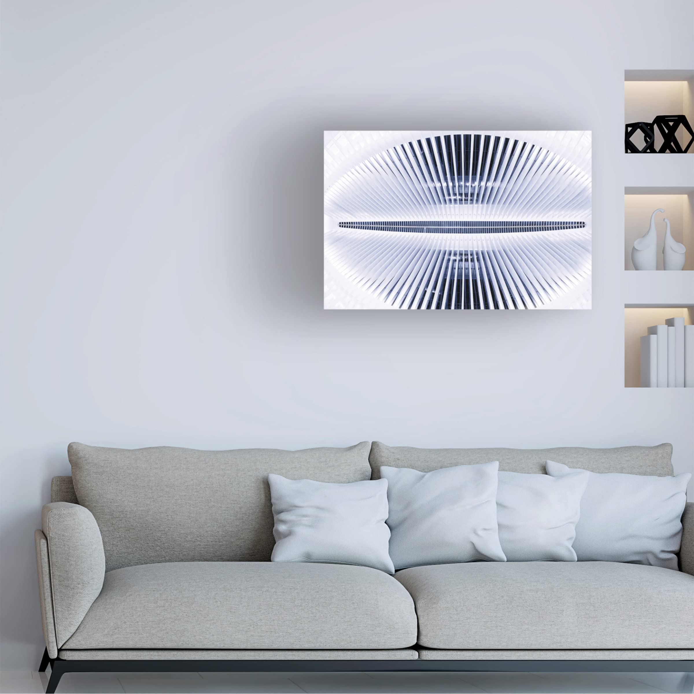 Trademark Fine Art 'Oculus' Canvas Wall Art Print by Martin Fleckenstein - Modern Home Decor for Living Room, Bedroom & Office