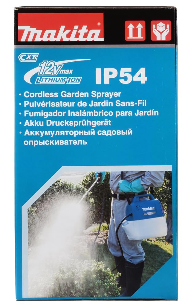 Makita US053DZ 12V Max CXT Cordless Lithium-Ion 5 Liter Garden Sprayer (Battery & Charger Sold Separately) - Ideal for Lawn Care, Pest Control & Outdoor Cleaning