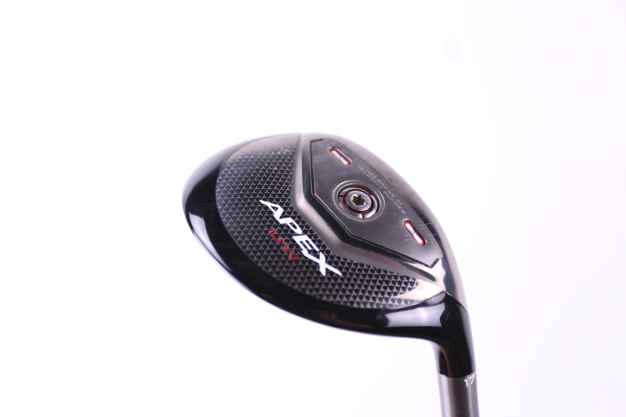 Used Callaway Apex UW 24 3H Right Handed 17° Regular Flex Golf Hybrid - Perfect for Mid-Handicap Players on Fairway Shots