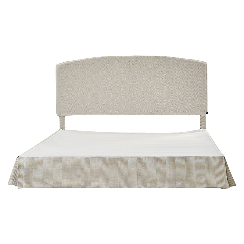 Amadeus Upholstered Platform Bed with Removable Washable Slipcover - Queen Size Bed Frame for Modern Bedroom Decor | Perfect for Master Bedroom, Guest Room & Apartment Sleeping