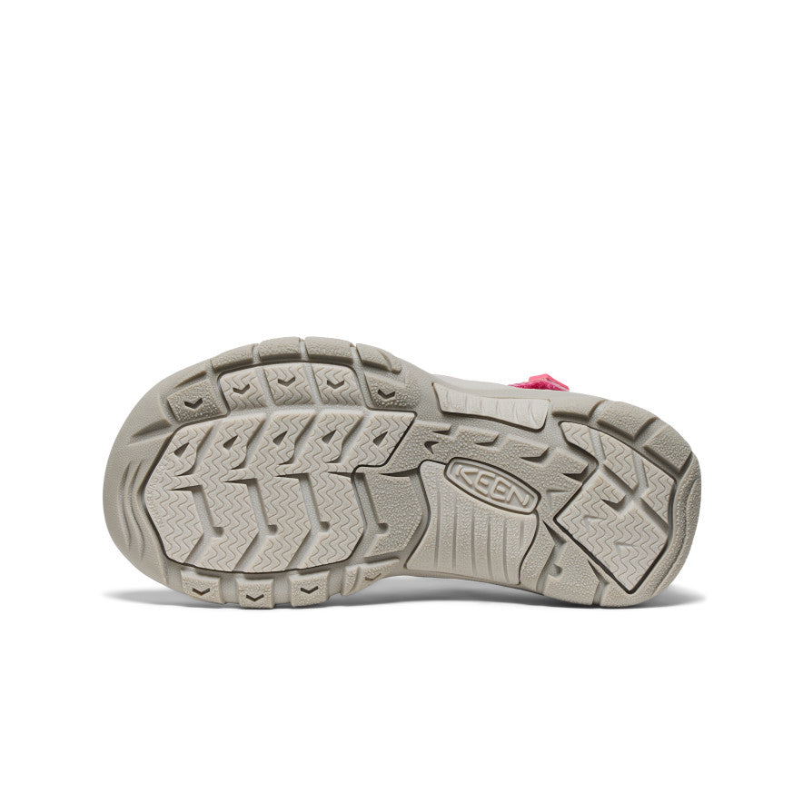 Big Kids' Newport H2 Sandals | Hot Pink/Orchid Petal Color | Waterproof Beach Shoes for Girls, Summer Outdoor Play & Poolside Fun