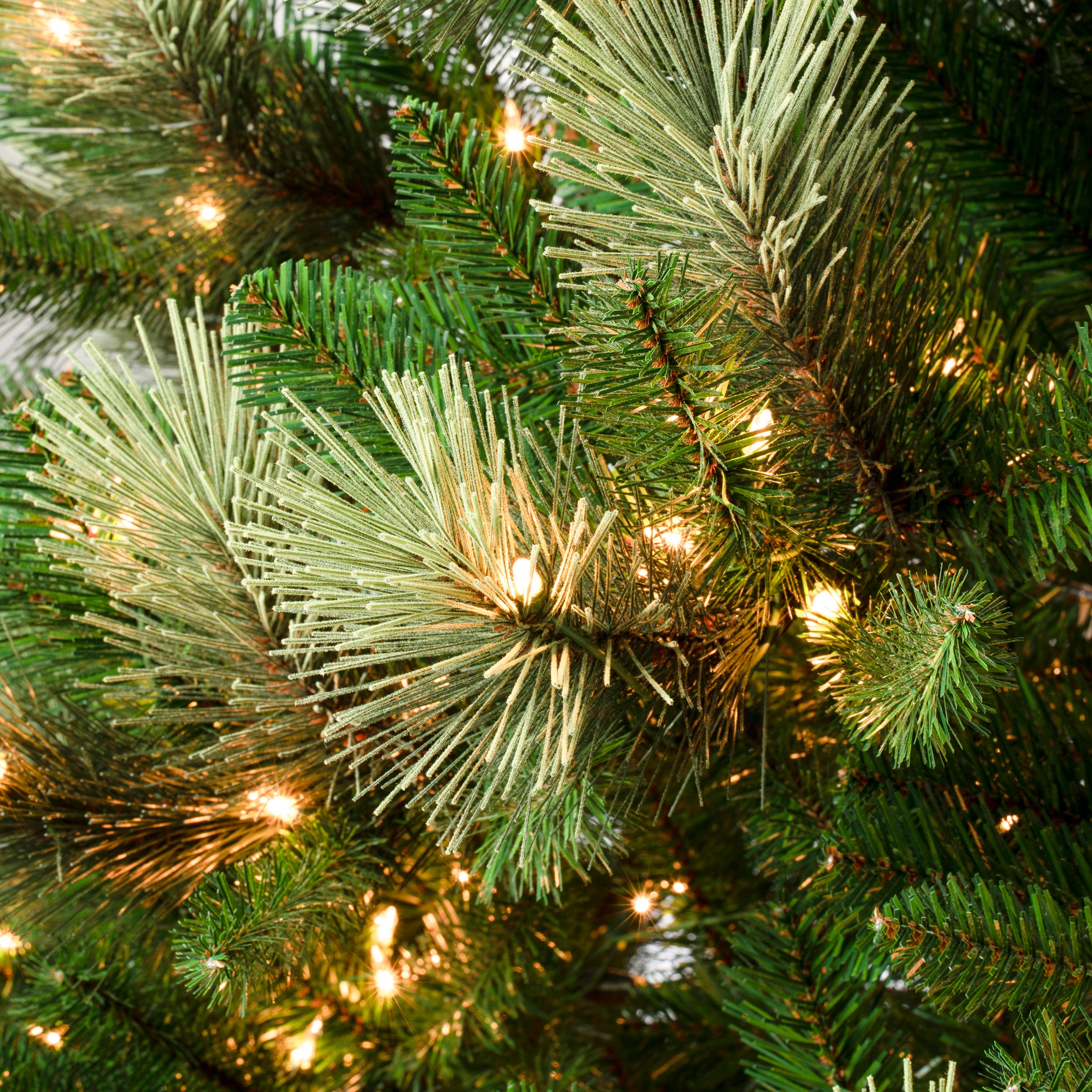 6 ft. Pre-Lit Charleston Pine Slim Christmas Tree with Clear Lights - Perfect for Small Spaces, Apartments, and Holiday Decorations