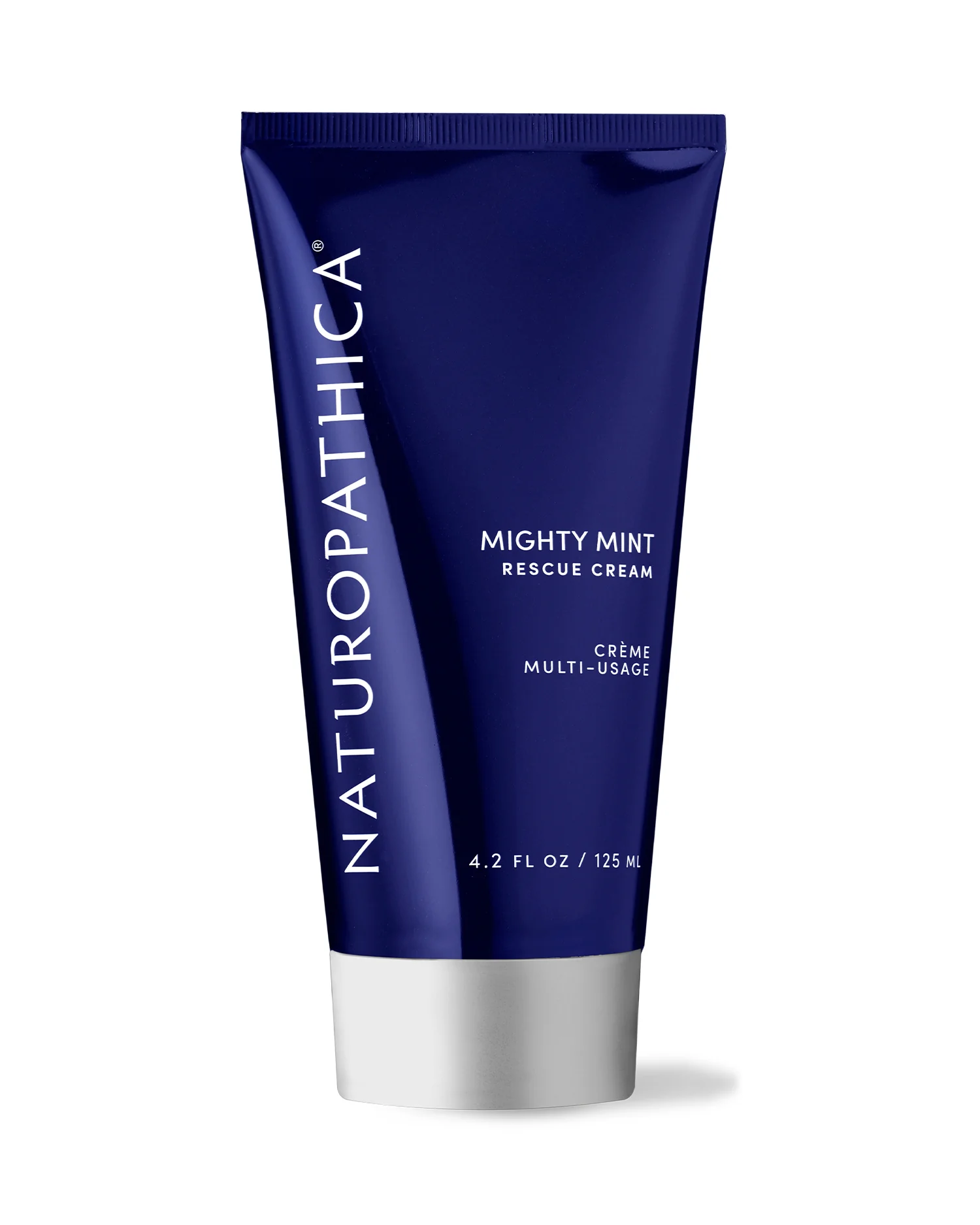 Naturopathica Mighty Mint Rescue Cream - Soothing Moisturizer for Dry, Irritated Skin | Organic Skincare for Face & Body | Perfect for Post-Workout, Sun Exposure & Winter Care