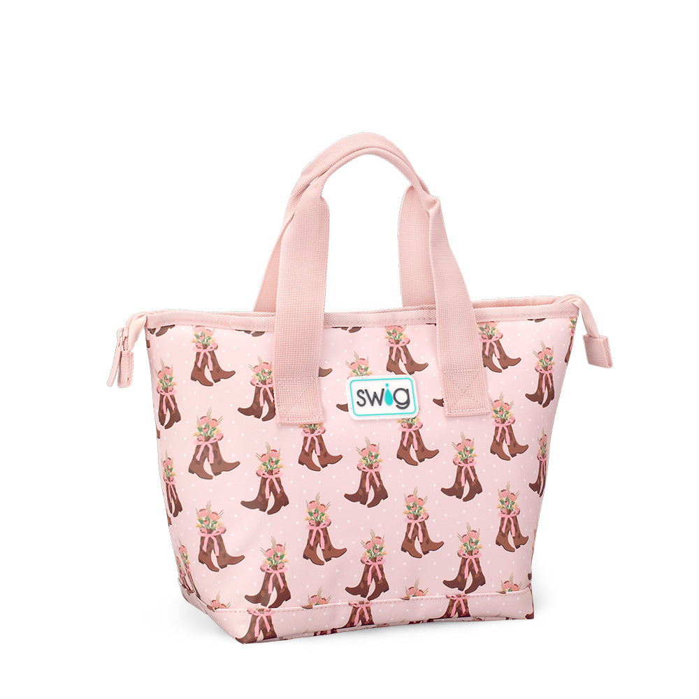 Cowgirl Coquette Insulated Lunch Bag for Women - Cute Western Style Lunch Tote for Work, School & Picnics - Perfect for Cowgirls & Country Lovers