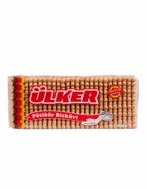 Ulker Tea Biscuit 175g (POTIBOR) - Delicious Turkish Cookies for Tea Time, Breakfast & Snacking