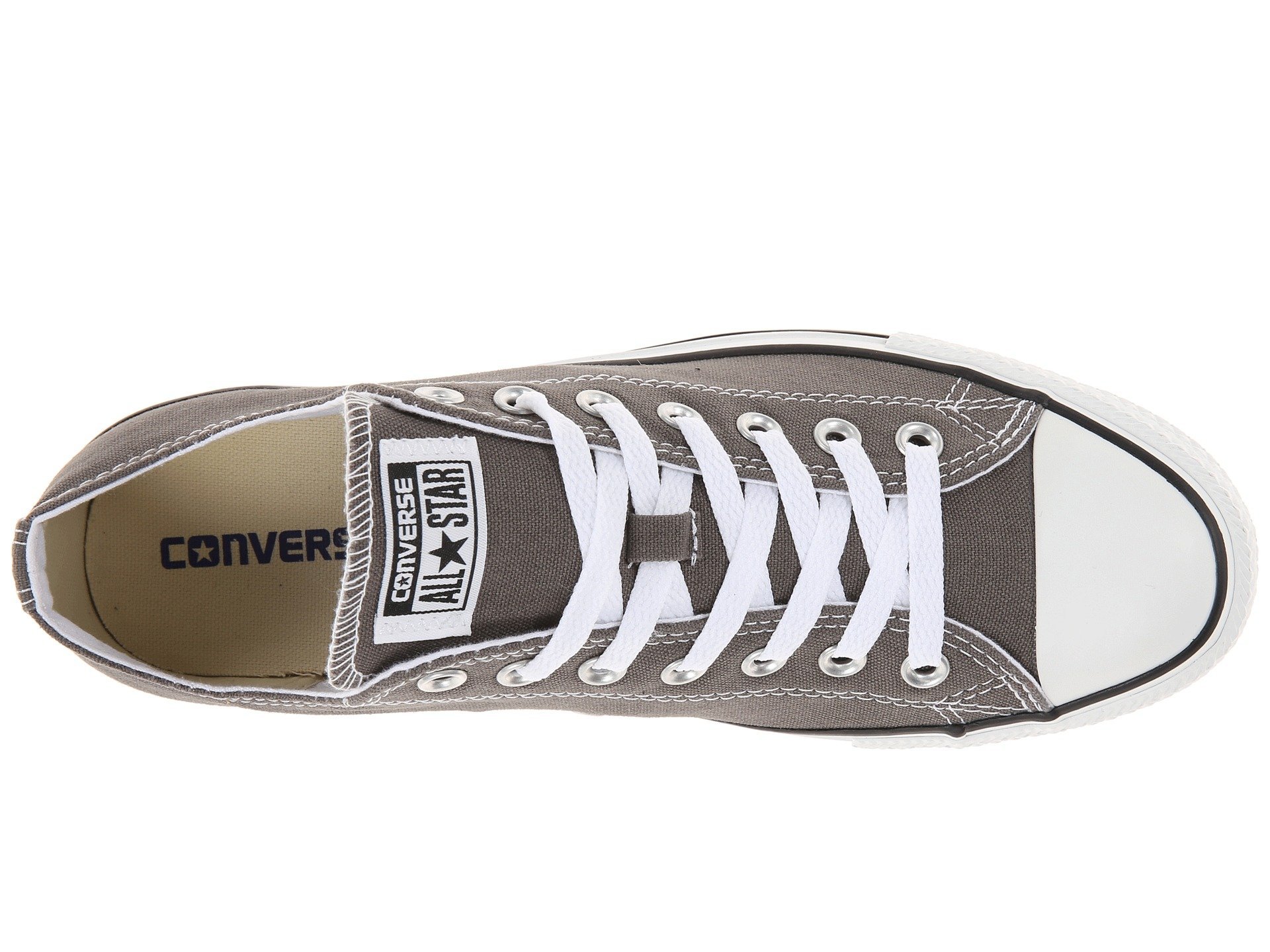 Converse Chuck Taylor All Star High Top Sneakers - Charcoal Grey - Size 9.5 - Classic Canvas Shoes for Men & Women | Perfect for Casual Wear, Street Style & Skateboarding