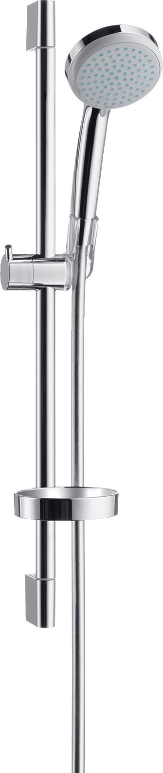 Hansgrohe Croma 100 Vario EcoSmart 65 cm Chrome Shower Bar Set with Water-Saving Technology - Perfect for Modern Bathroom Renovations and Spa-Like Shower Experiences