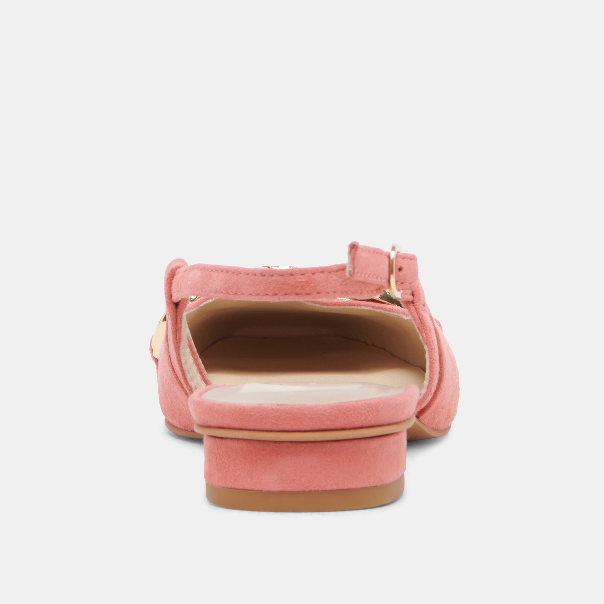 RAMANO FLATS CORAL SUEDE - Women's Comfortable Slip-On Flats for Work, Travel & Everyday Wear | Soft Suede Shoes with Cushioned Insole | Casual & Office Footwear