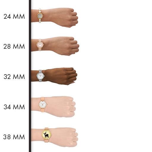 Kate Spade New York Park Row Women's Watch with Silicone Band - Stylish Analog Watch for Women, Water Resistant & Comfortable - Perfect for Work, Date Night & Everyday Wear