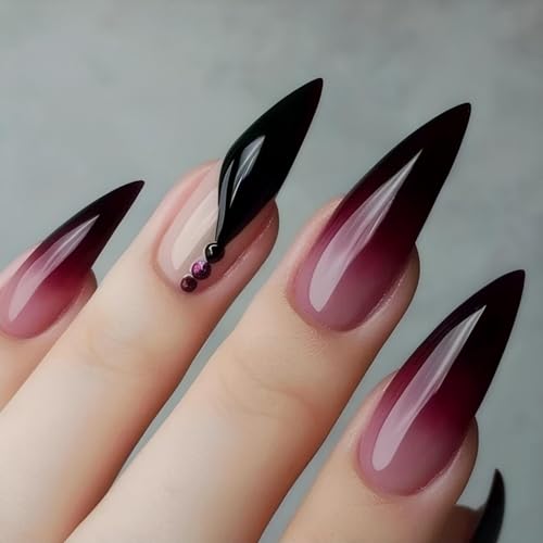 red black ombre