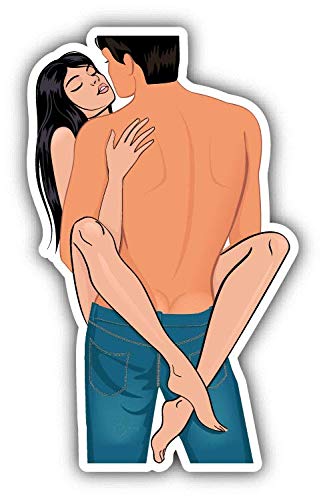 18 Pack Love & Romance Planner Stickers for Scrapbooking, Bullet Journal, DIY Crafts - Perfect for Couples, Valentine's Day & Anniversary Decorations (2 Inch, Male & Female Designs)