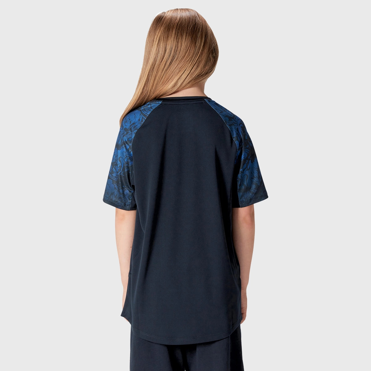 Canterbury British & Irish Lions Kids Superlight T-Shirt - Navy Blue Rugby Jersey for Boys & Girls - Perfect for Sports, Training & Casual Wear