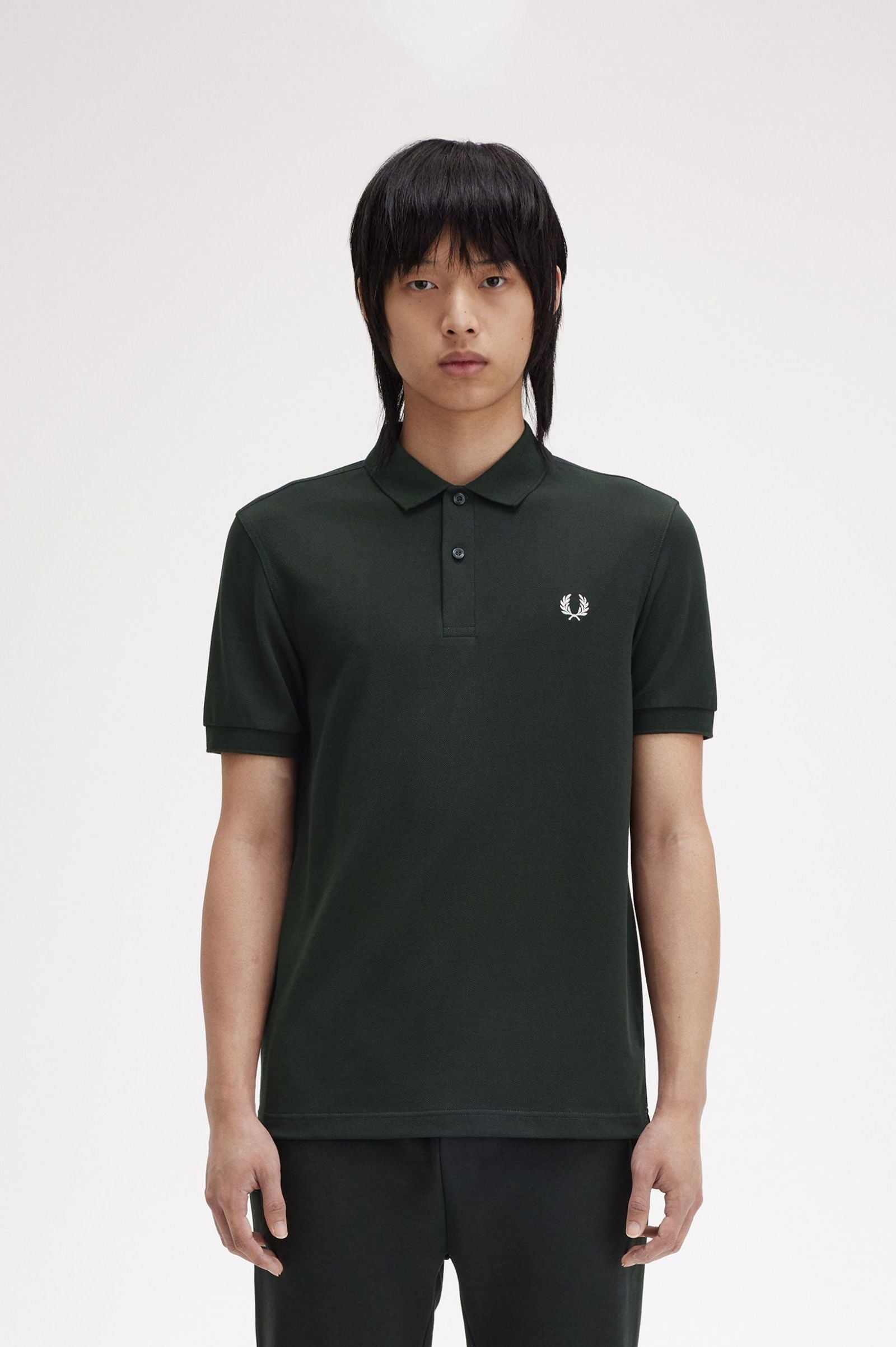 Fred Perry Men's Classic Polo Shirt Size 43 - Premium Cotton, Slim Fit, Short Sleeve - Perfect for Casual Wear, Office & Golf