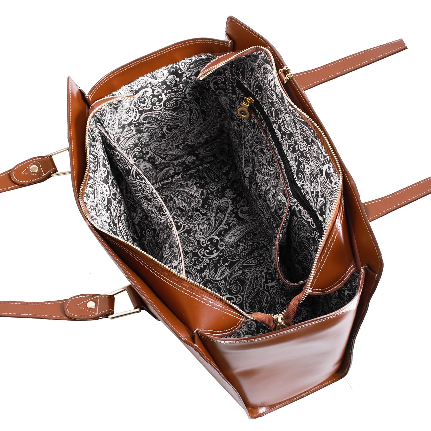 McKlein Stylish & Durable Leather Tote Bag for Women - Perfect for Work, Travel & Everyday Use | Premium Quality Handbag with Spacious Interior & Multiple Pockets