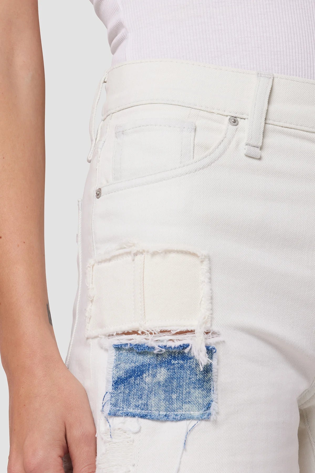 Devon High Rise Boyfriend Shorts for Men - Rip & Repair Denim Jeans | Casual Wear, Street Style & Everyday Comfort