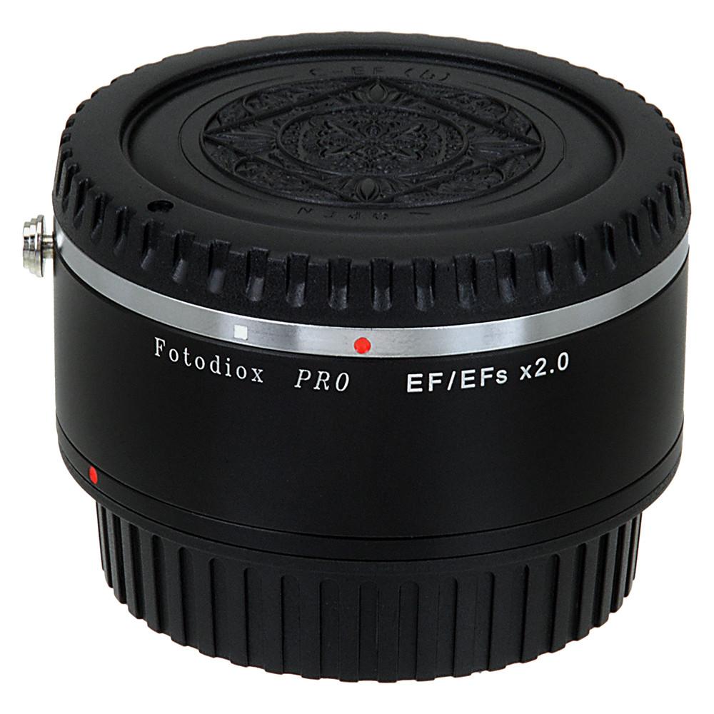 Fotodiox Pro Autofocus 2X Teleconverter for Canon EOS EF Full Frame Lenses & EF/EF-S Cameras - Extend Zoom Range for Wildlife, Sports & Portrait Photography