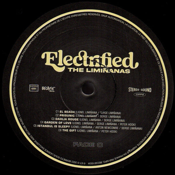 The Limiñanas - Electrified (2xLP Vinyl Record, Compilation, Mint Condition) - Perfect for Music Collectors & Retro Vinyl Enthusiasts
