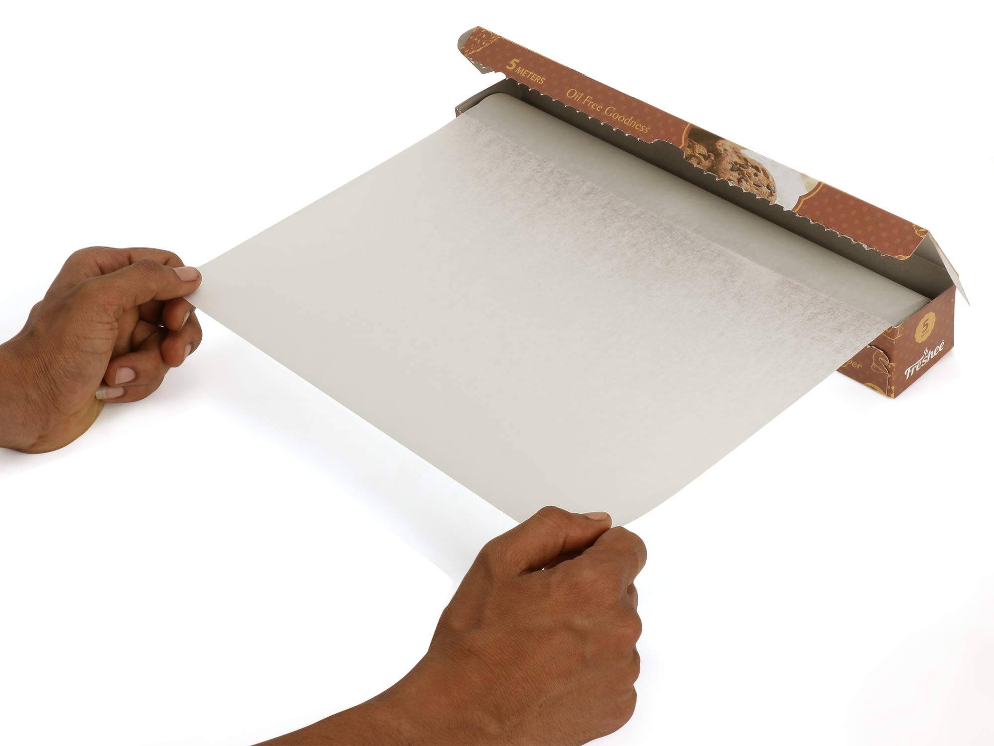 Freshee Parchment Paper Roll 5m x 300mm - Pack of 3, Non-Stick Baking Paper for Cooking, Grilling & Food Wrapping | Microwave & Oven Safe | Perfect for Baking, Roasting & Meal Prep