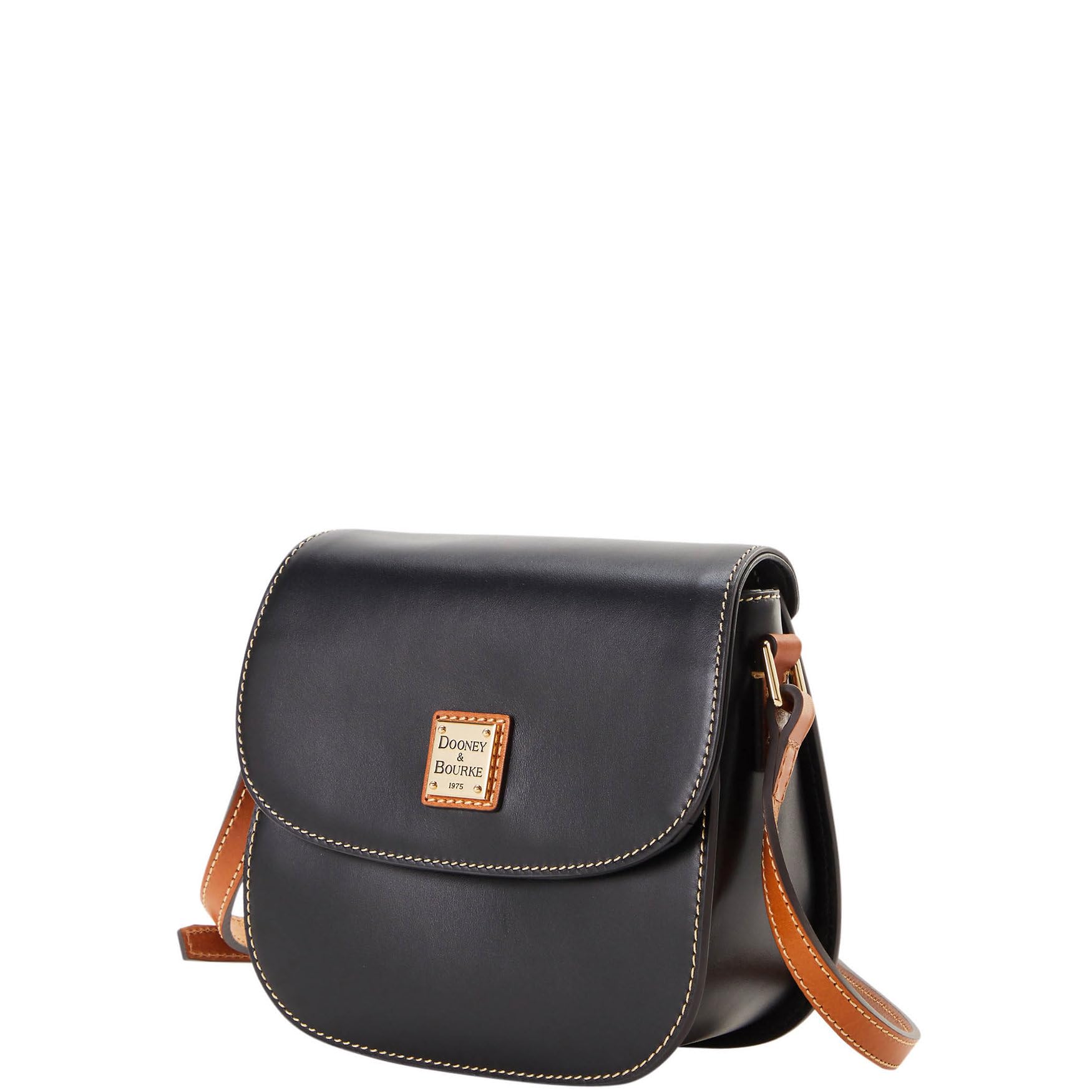 Dooney & Bourke Wexford Leather Saddle Crossbody Bag for Women - Stylish & Durable Handbag for Everyday Use, Work & Travel