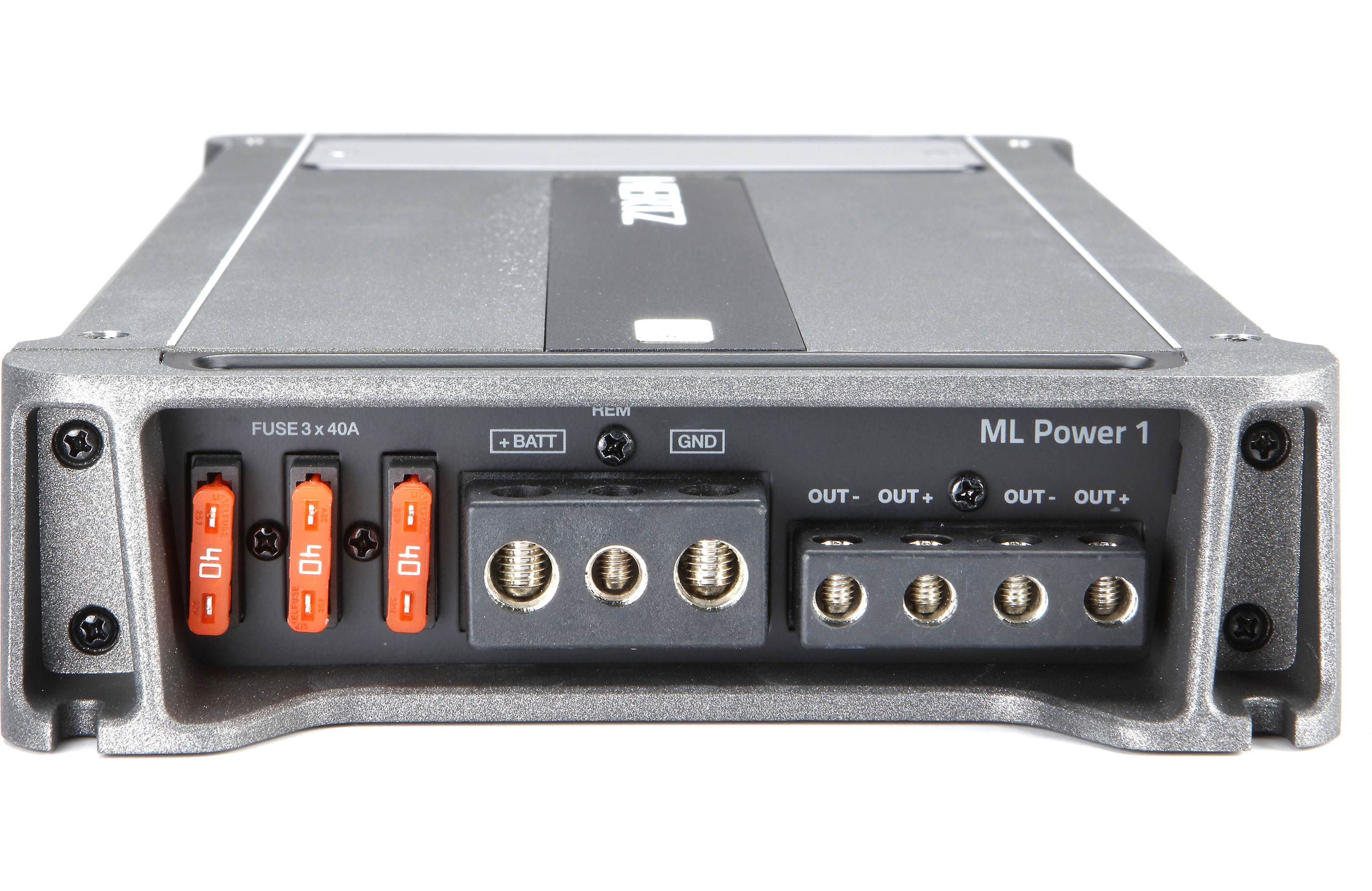 Hertz Mille Power 1 D Class Mono Car Amplifier - High Power 1 Ohm Stable Mono Block Amp for Car Audio Systems | Perfect for Subwoofers & Bass Boost in Vehicles