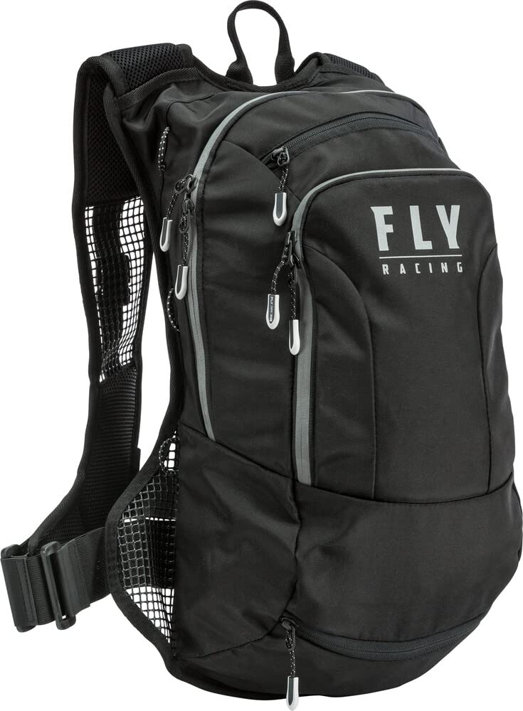 Fly Racing XC100 Hydro Pack Backpack - 3L Hydration Pack for Mountain Biking, Hiking & Outdoor Adventures (Black)