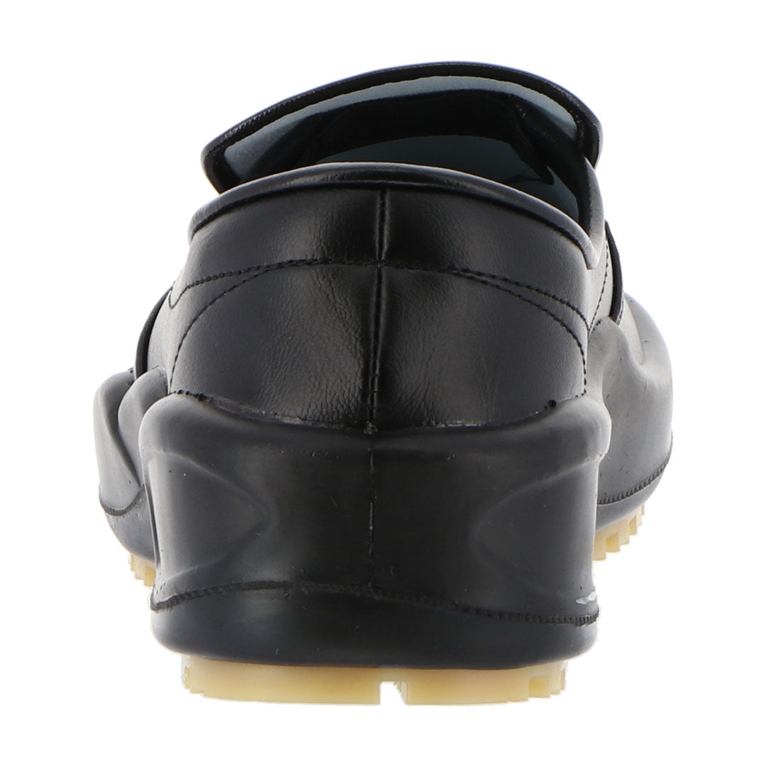Chefmate Non-Slip Black Kitchen Shoes for Chefs & Restaurant Workers - Comfortable Anti-Skid Work Shoes for Cooking, Baking & Food Service